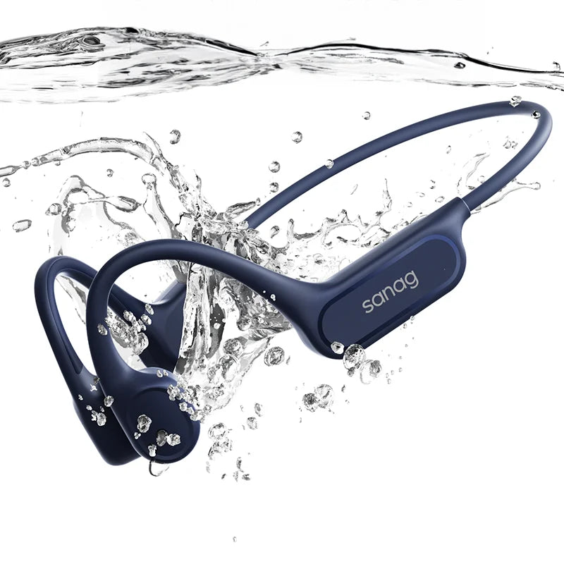 B33S Bone Conduction Bluetooth Earphones Open Ear IPX8 Swimming Headphones Choice 32GB Memory Wireless Headset MP3 Earbuds