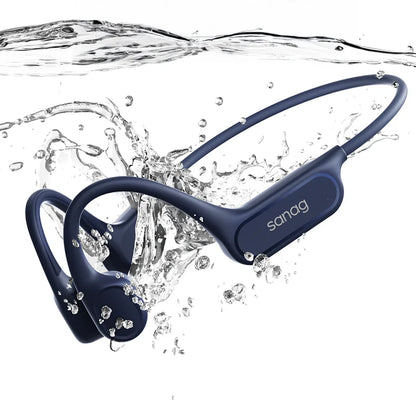 B33S Bone Conduction Bluetooth Earphones Open Ear IPX8 Swimming Headphones Choice 32GB Memory Wireless Headset MP3 Earbuds